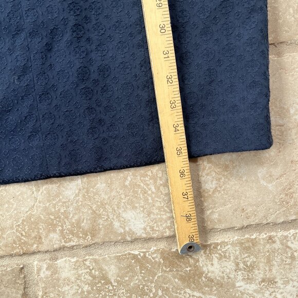 Theory Navy Textured Sleeveless classic and chic Dress Size 8 - Picture 8 of 13